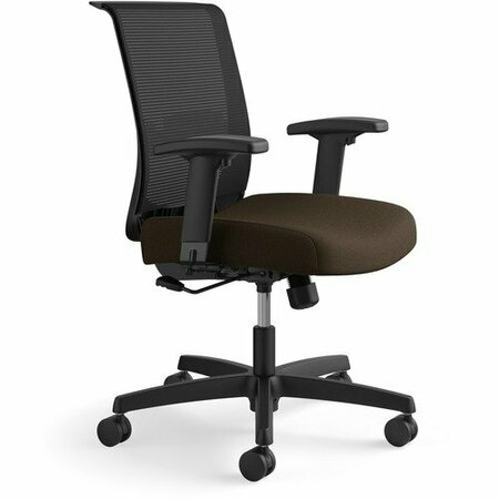 THE HON CO Task Chair, Mesh, Swivel Tilt, 27-3/4inx27-1/2inx42in, Espresso HONCMZ1ACU49